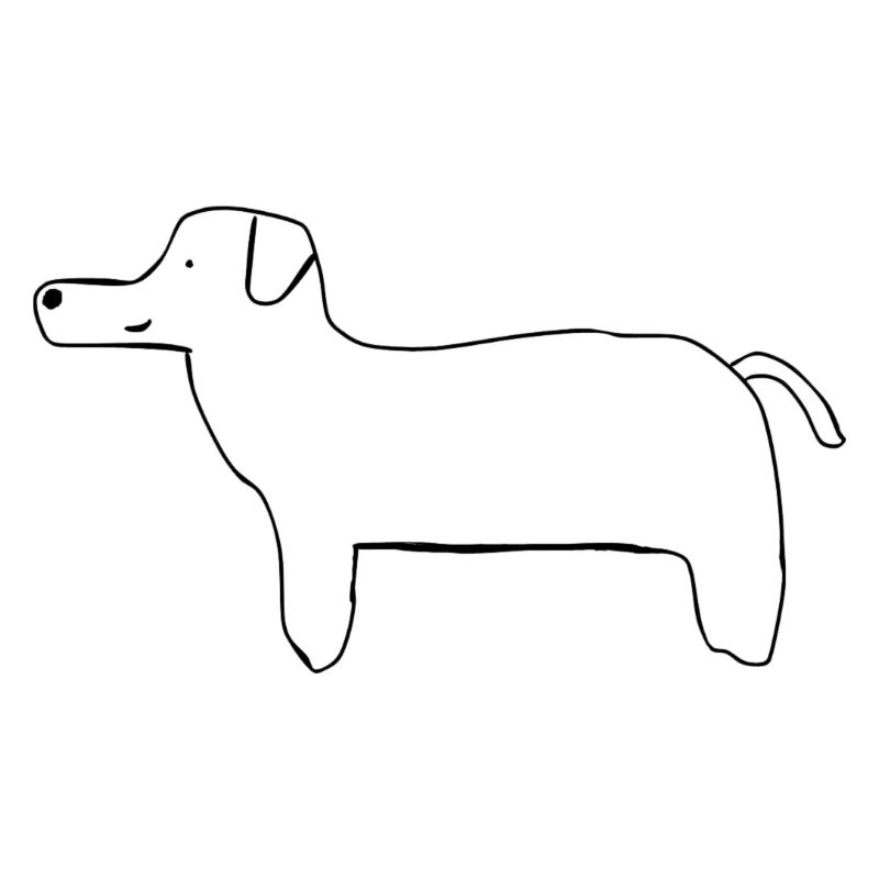 Drawn Dog