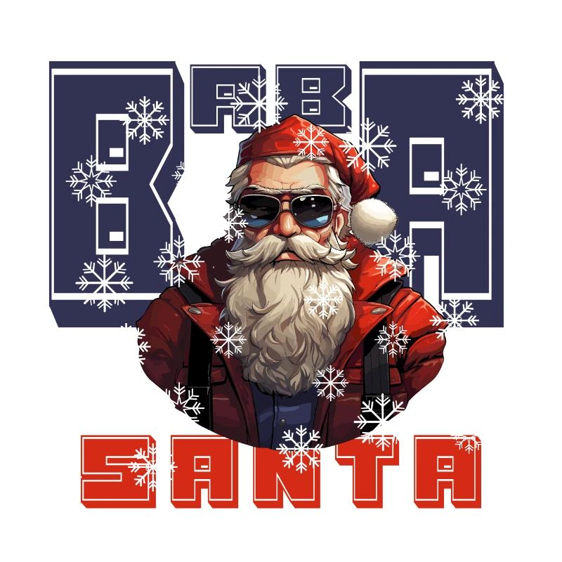 Baba Santa, flocons de neige
