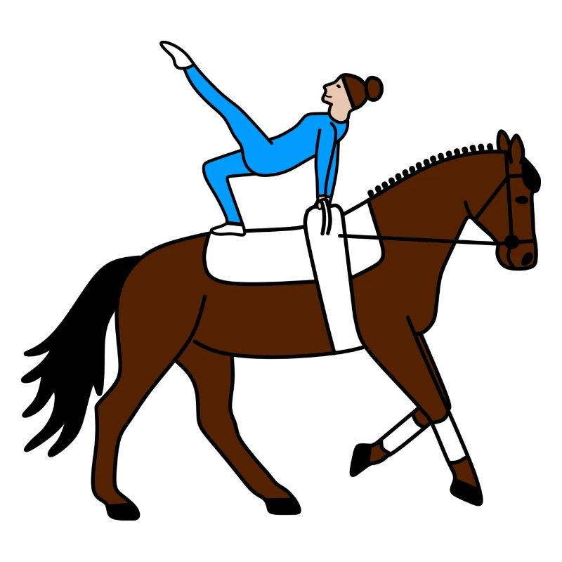 Cavalage à cheval - cadeau de chevaux Volti