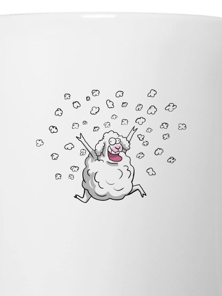 Sheep in the snow