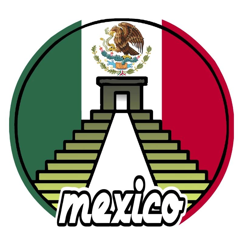 Mexico / Pays / Drapeau