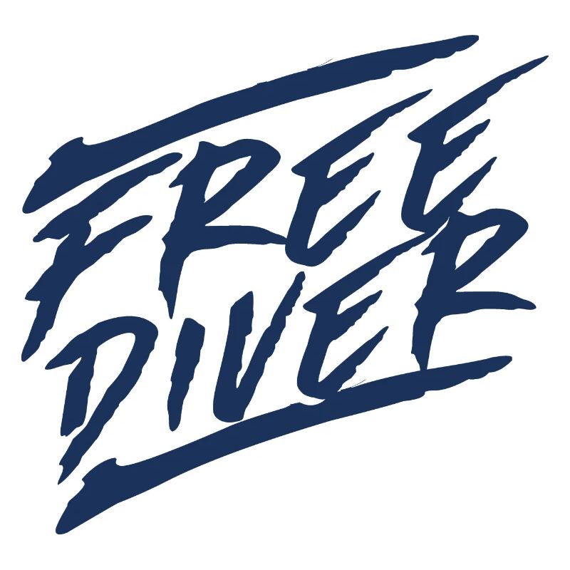 Ich bin Freitaucher Apnoe Free Diving Freitauchen
