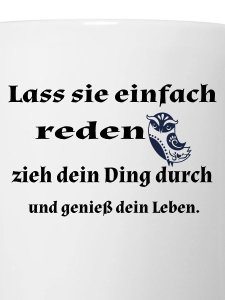 Lass sie einfach...