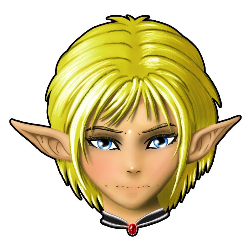 Portrait d’un elfe
