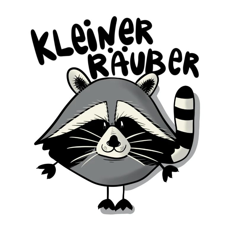 Waschbär Räuber