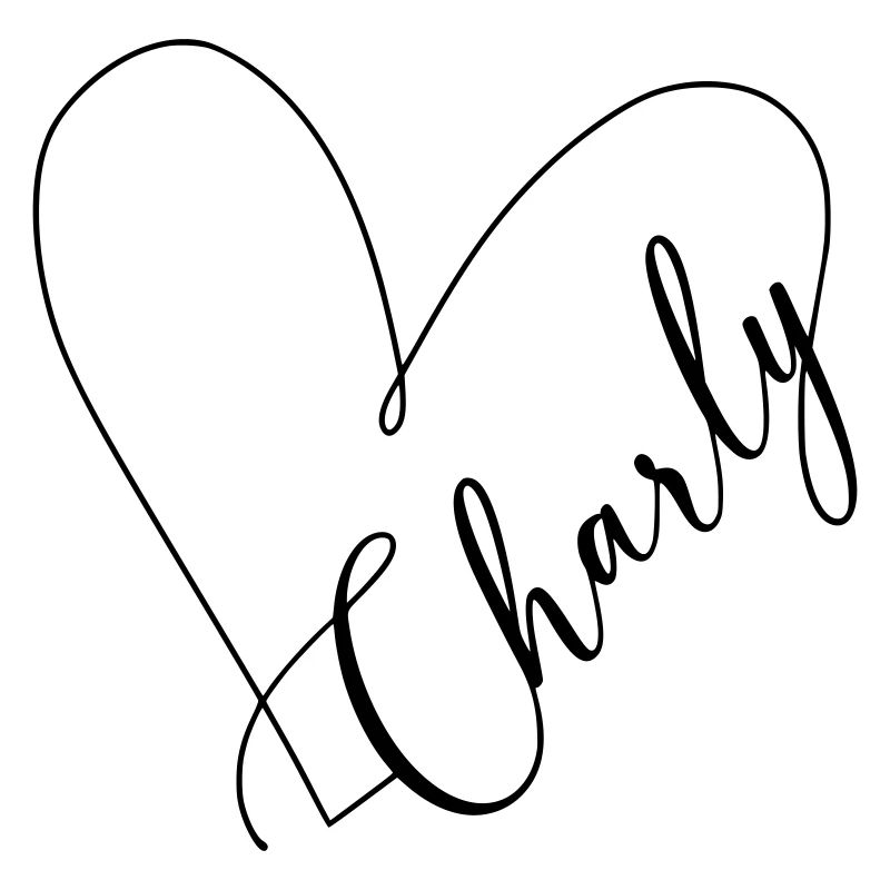 Charly Name Heart Line