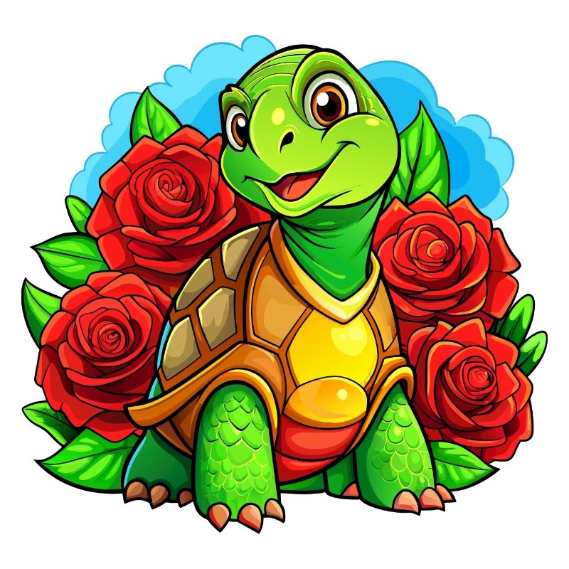Méga Tortue Mignonne
