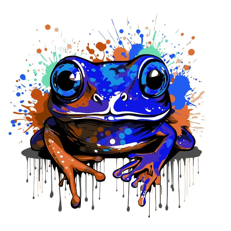 Frog Colorful