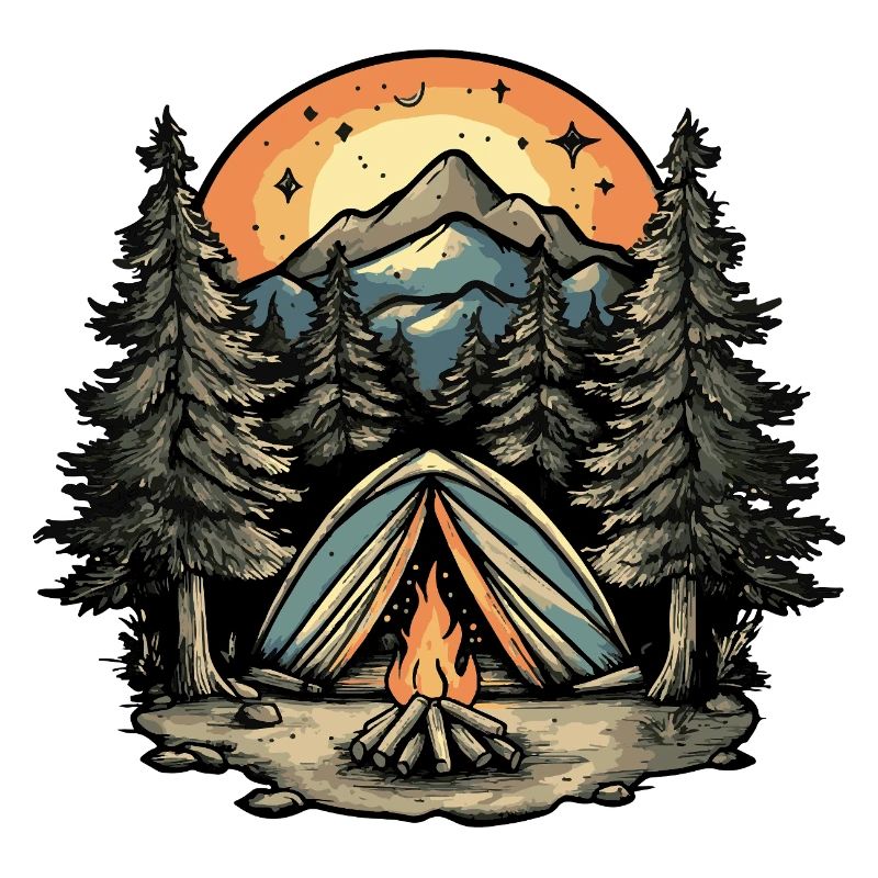 Tente de camping