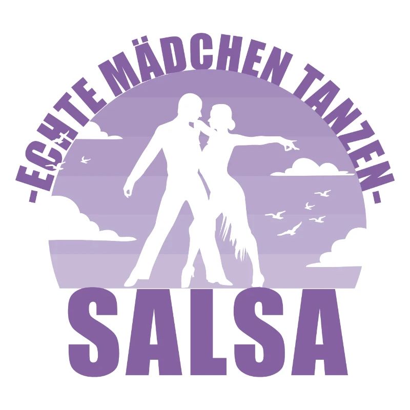 Echte Mädchen tanzen Salsa! Tänzerin Geschenk