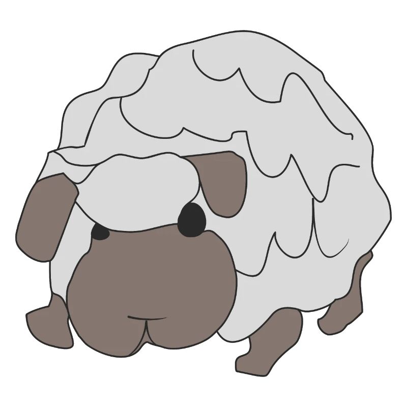 Funny sheep