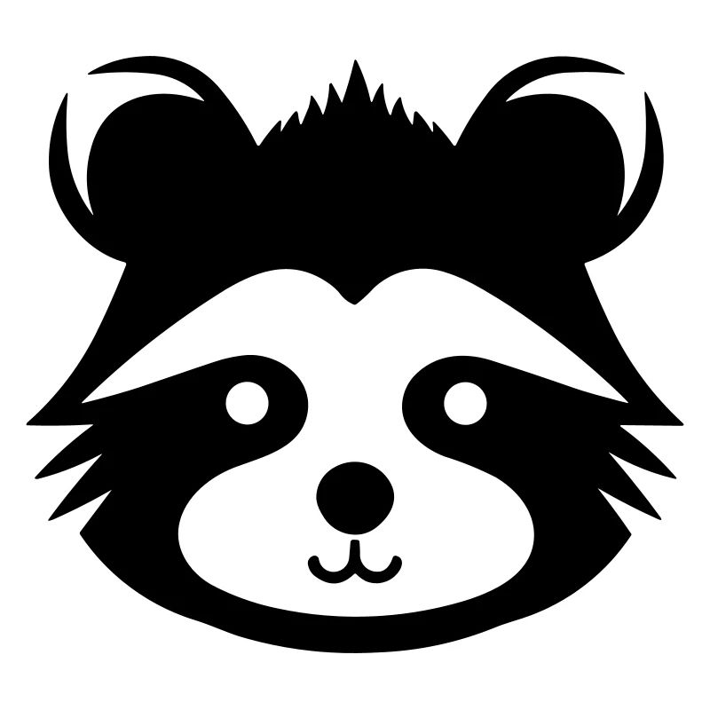 Panda-Kopf