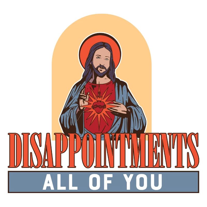 Drôle de Jesus Facepalm Meme Déceptions Tout de