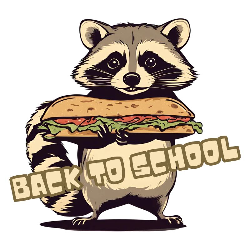 RETOUR À l’école École de raton laveur