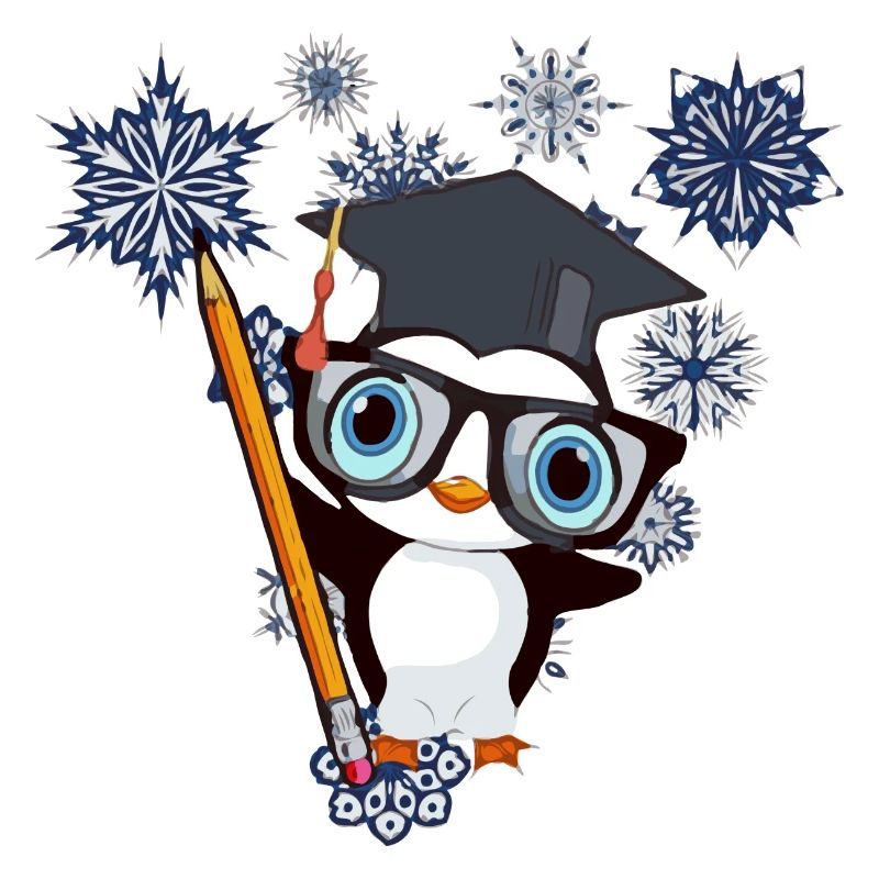 Winter penguin
