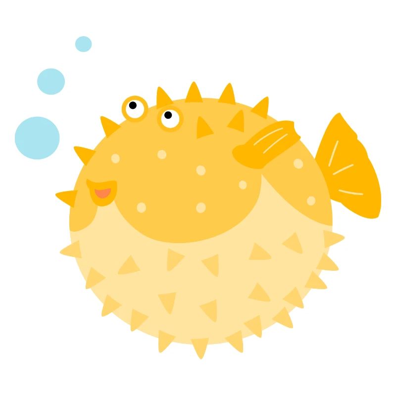 Netter Kugelfisch