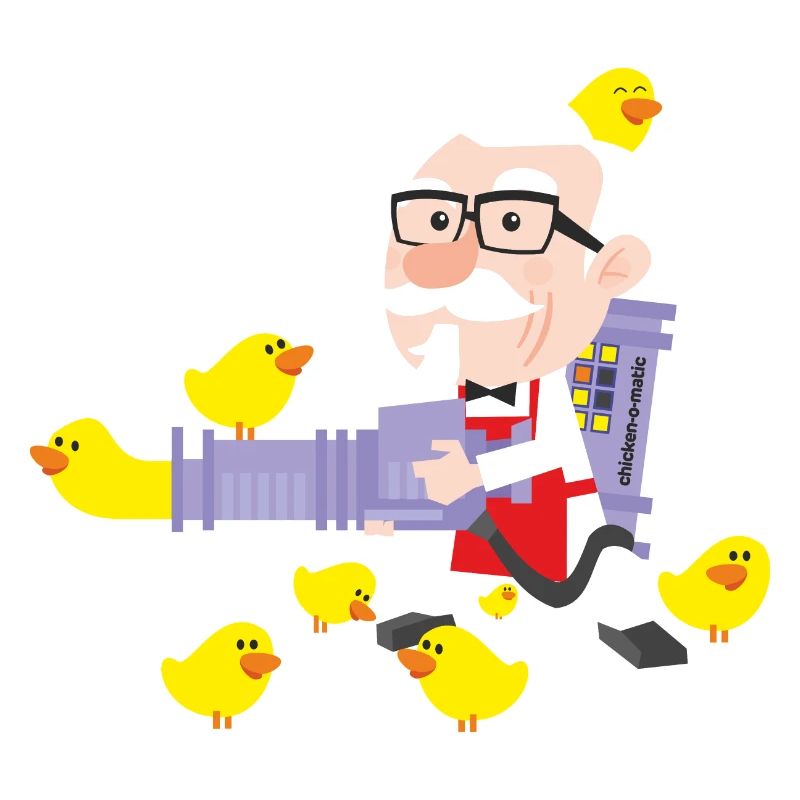 Le Coronel et le Chicken-o-matic