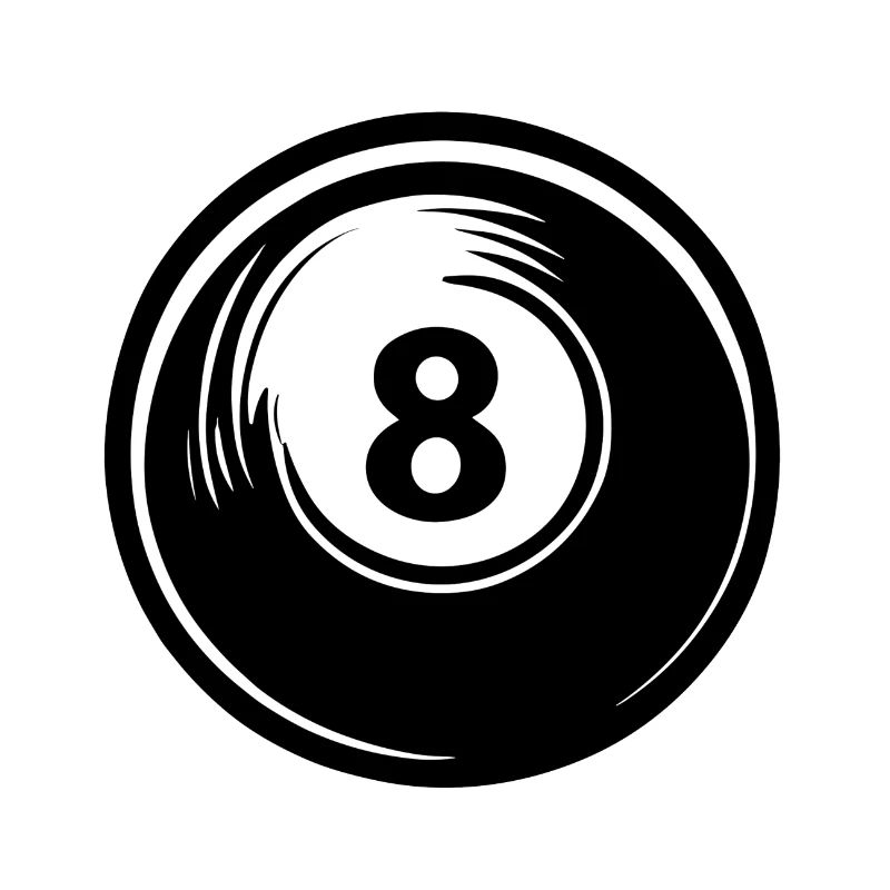 Billard / Boule de billard / 8 boules / billard / Kö
