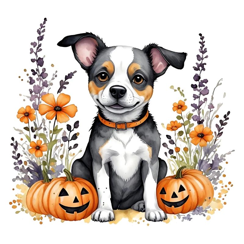 Chiot d’Halloween