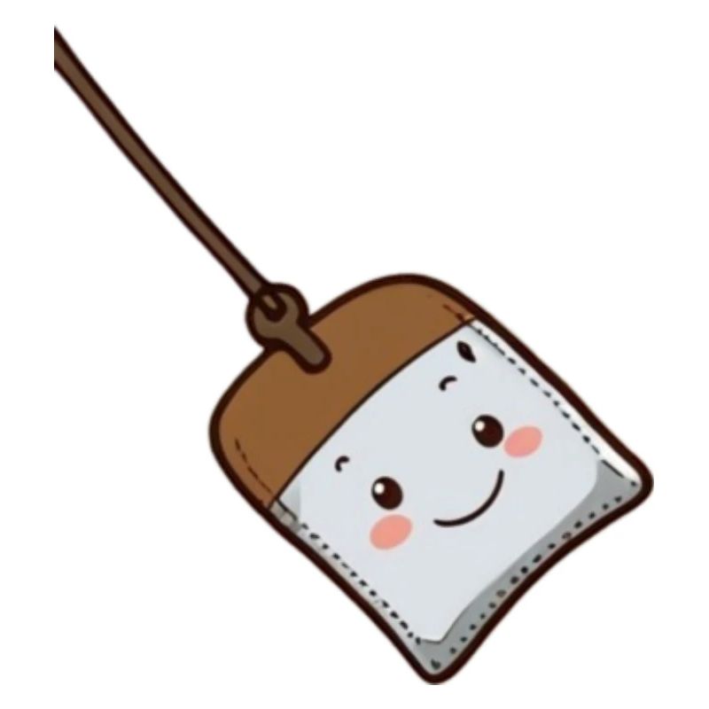 Sachet de thé comique mignon