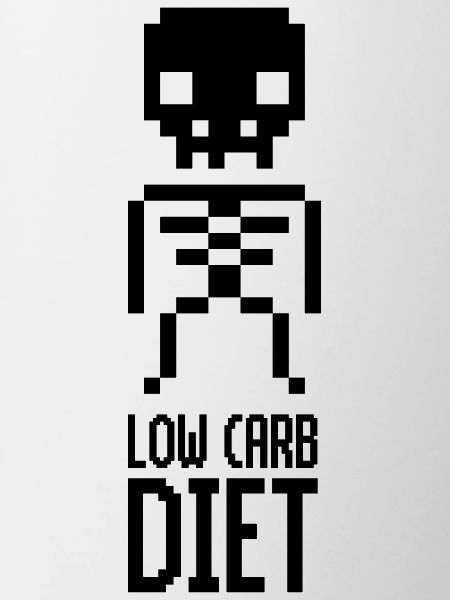 Low Carb Diet Skeleton