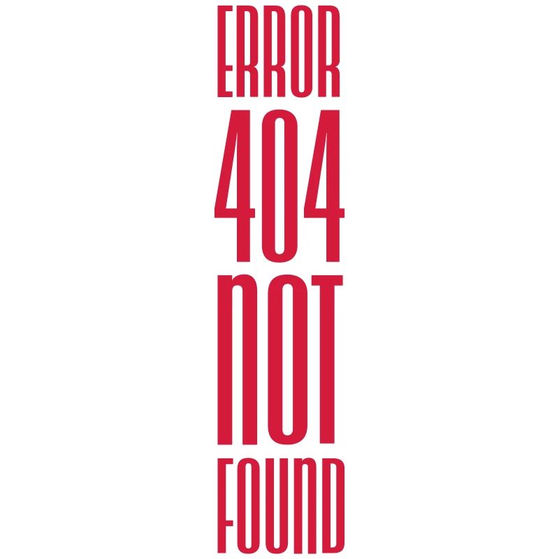 Error 404 not found