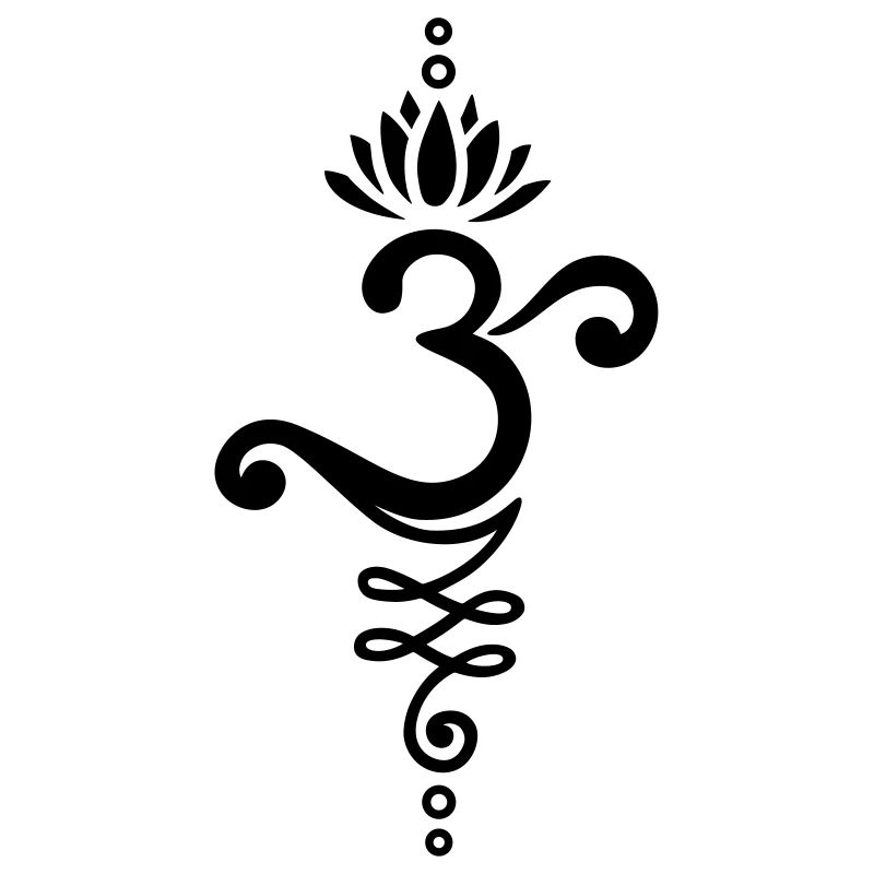 Om Unalome Lotusblüte
