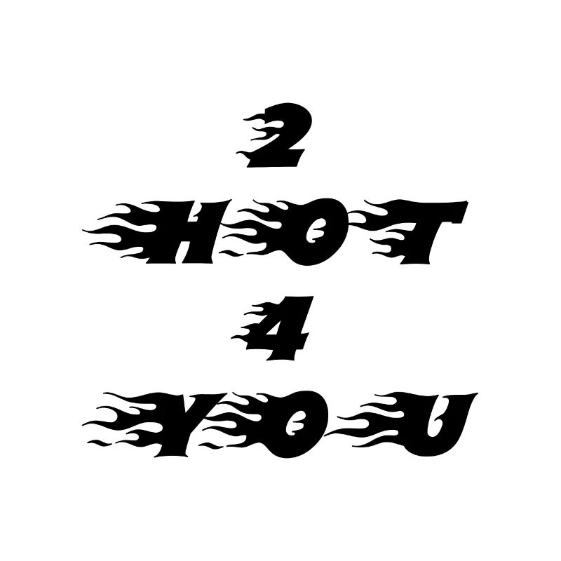2 hot 4 you blck