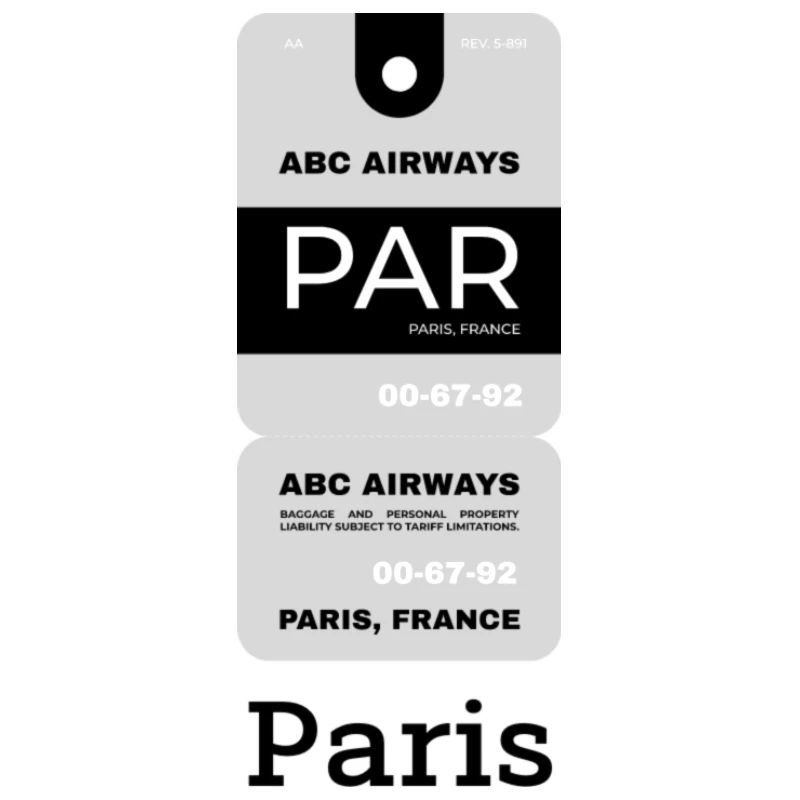 Paris Flight Ticket