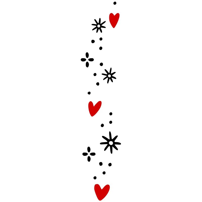 Coeurs Paillettes