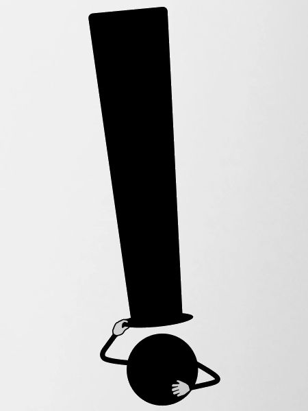 Humoristique Point d'exclamation