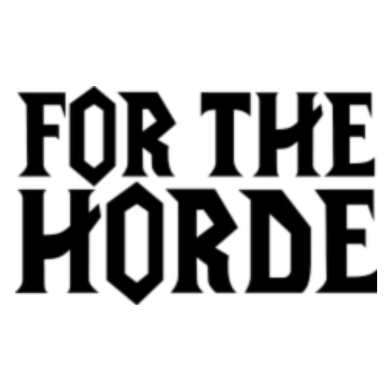 Pour le Horde Vector WOW Gamer