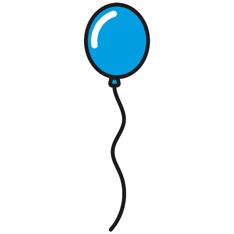 Blue balloon