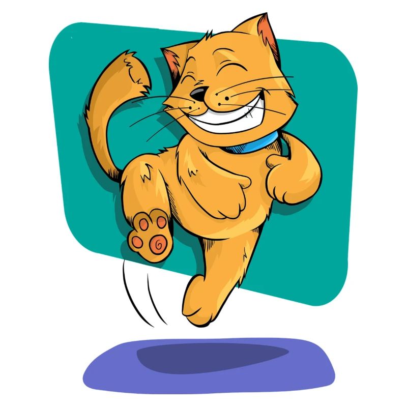 Joyful Cat Dancing