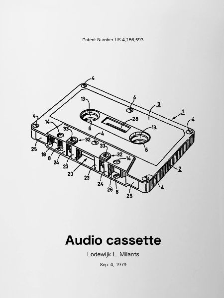 Audio compact cassette