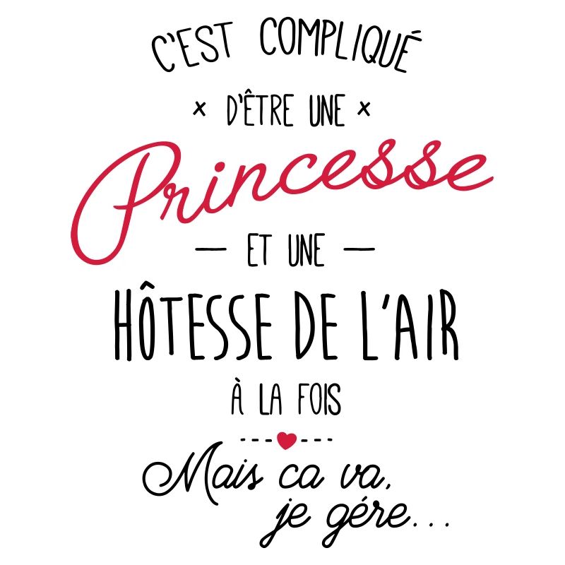 princesse et Hôtesse de l'air