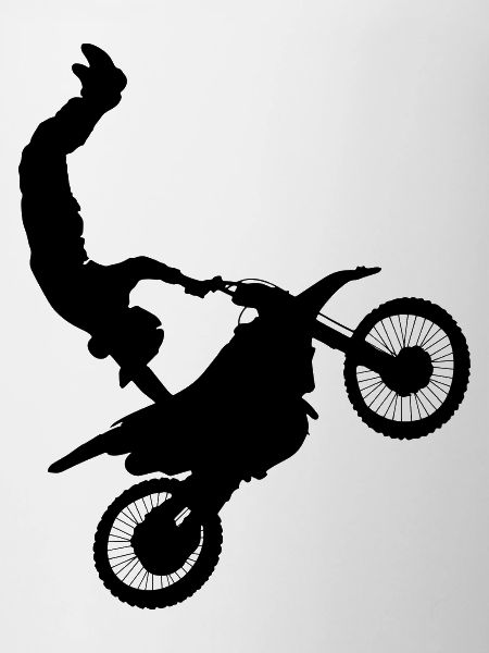 Motocross stunt driver