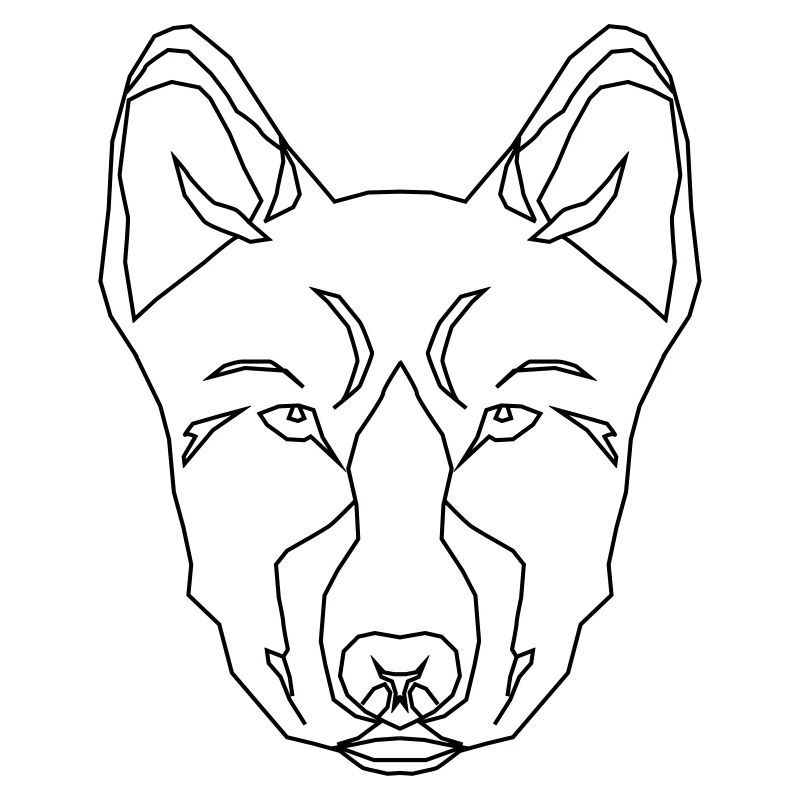 Stylized Dog