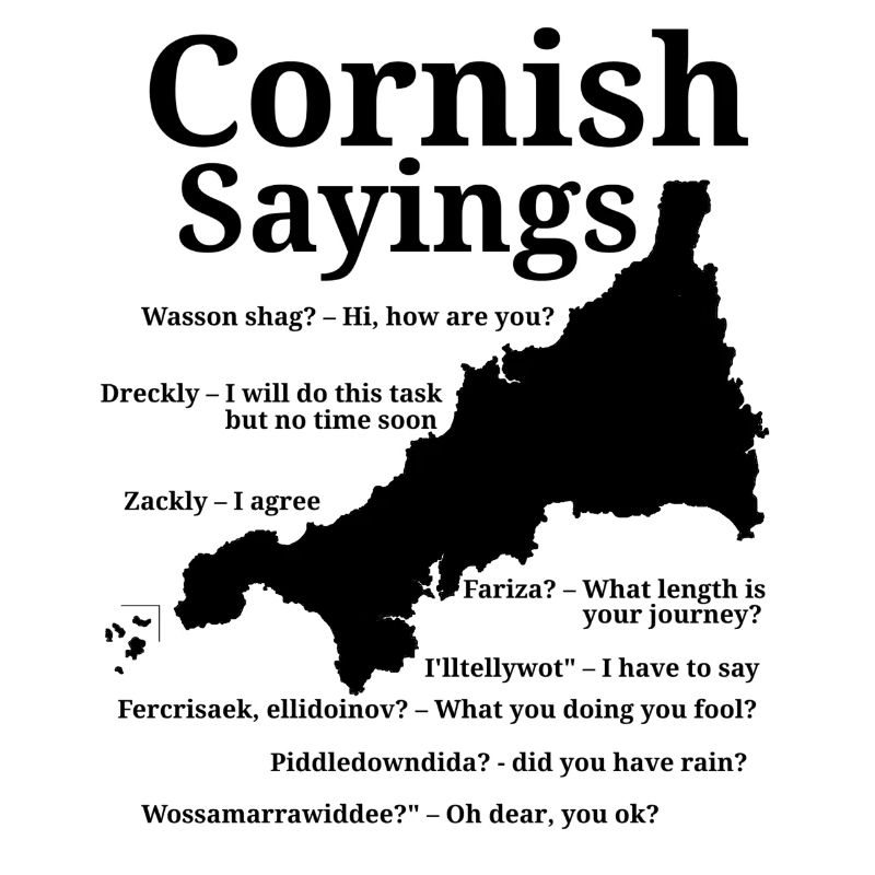 Cornish sayings