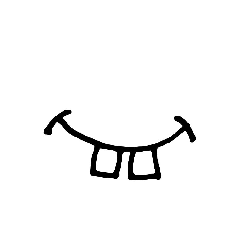 Bouche, dents, dessin animé