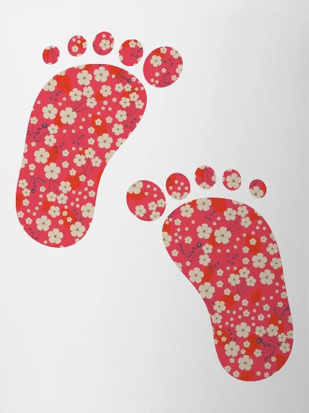 red liberty footprints