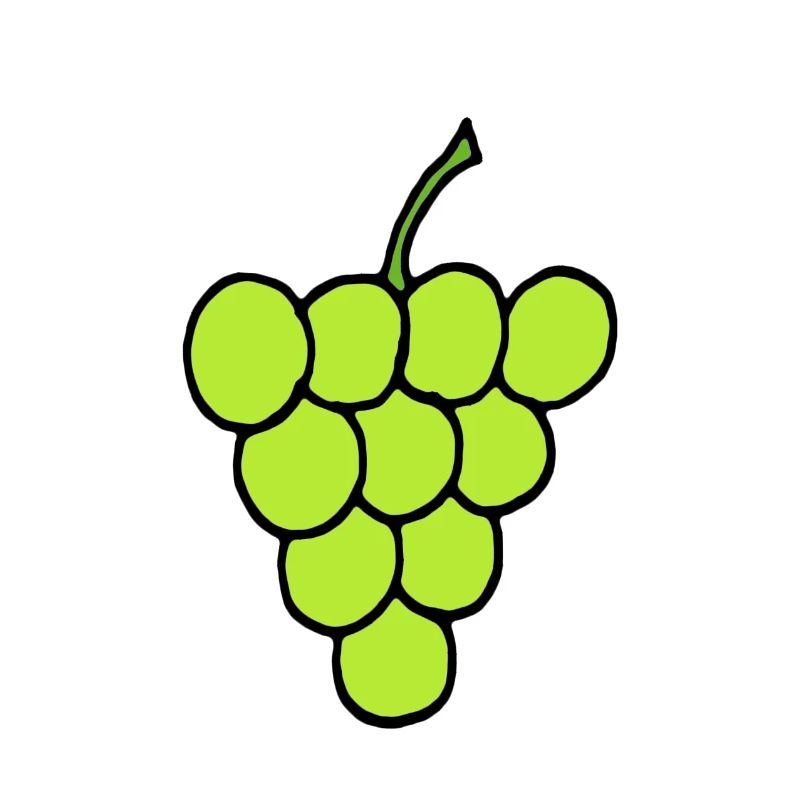 Raisins verts