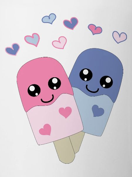 cute ice cream in style