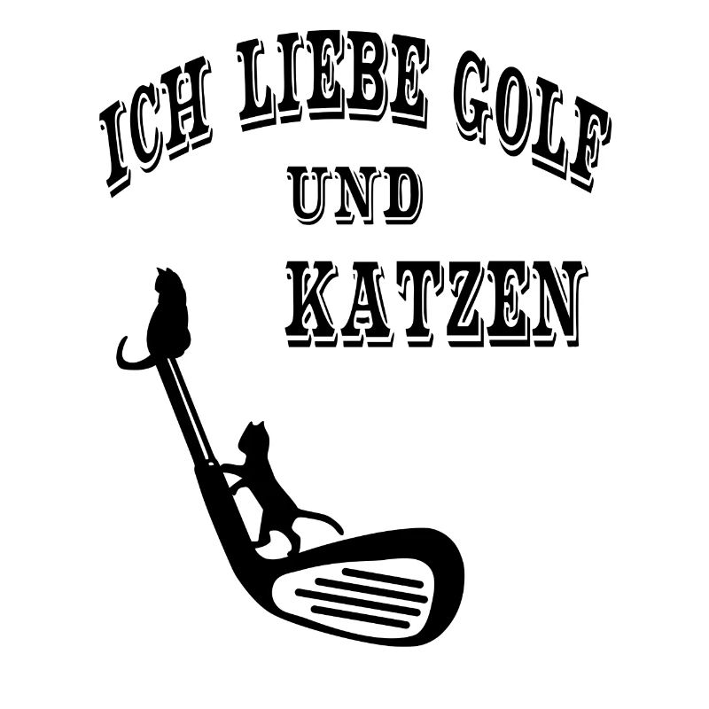Cadeau de chat de golf miaou