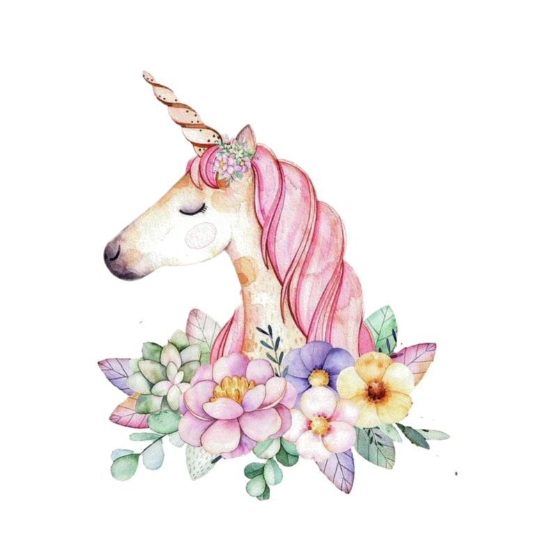 Blumen-Einhorn