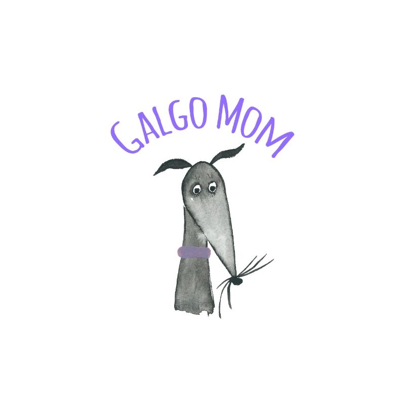 Galgo Mom Black Galgo