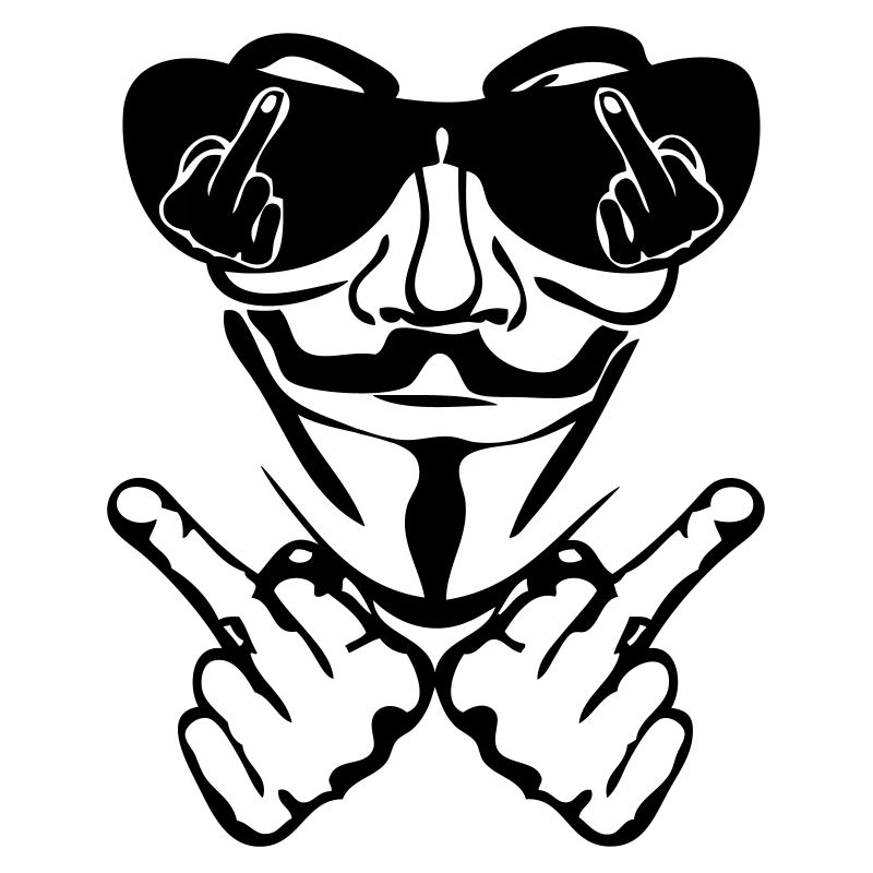 anonymous masque lunette fuck