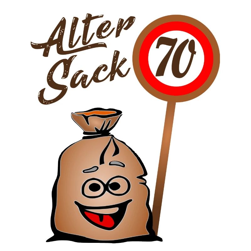 Alter Sack - 70. Geburtstag - 70 - Siebzig