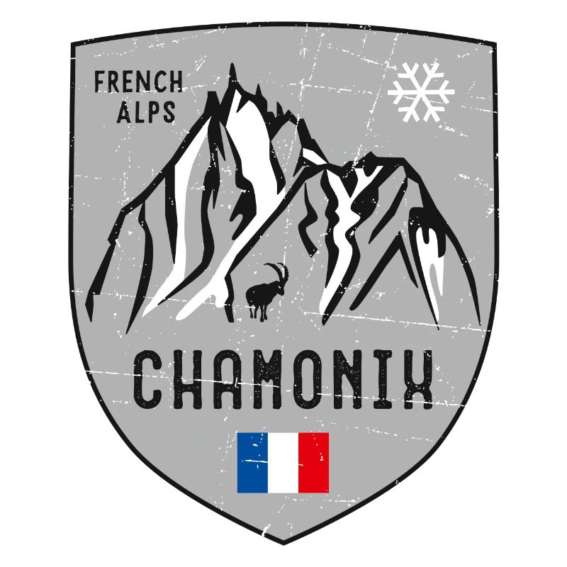 Chamonix Aiguille du Midi Frankreich Wappen