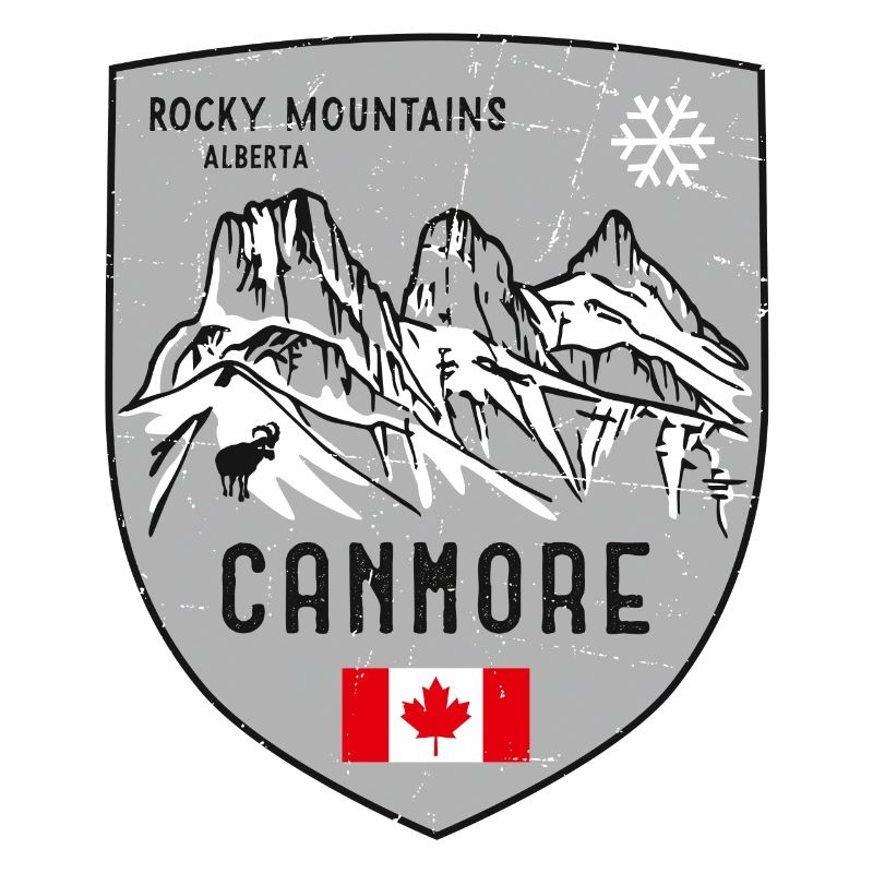 Canmore Three Sisters Kanada Wappen
